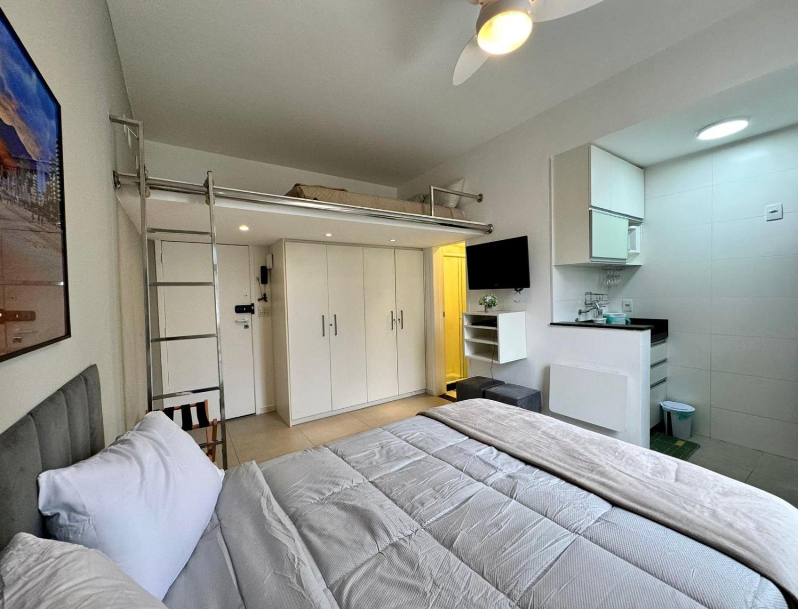 Apartemen Aconchegante Loft - Ipanema Proximo Metro E Praia Rio de Janeiro